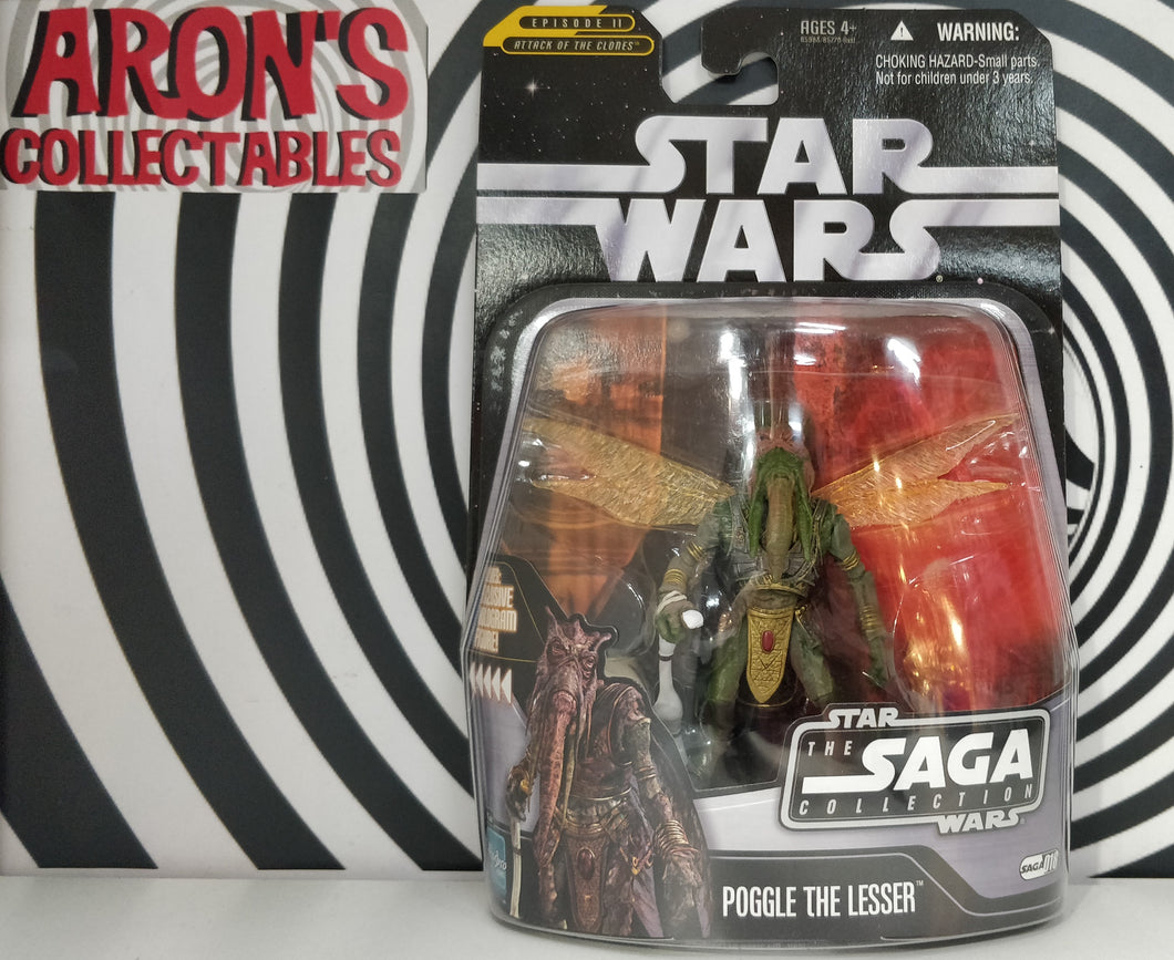 Star Wars The Saga Series #18 Attack of the Clones Poggle the Lesser Action Figure