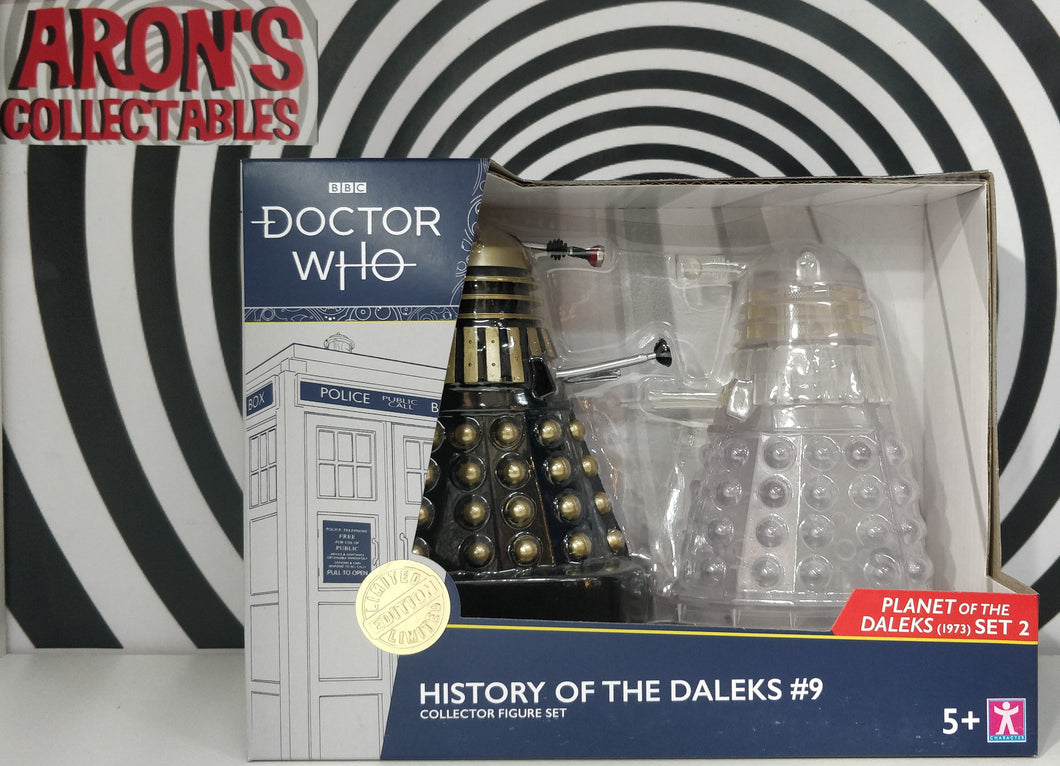 Doctor Who History of the Daleks #9 Planet of the Daleks (1973) Action Figure Set
