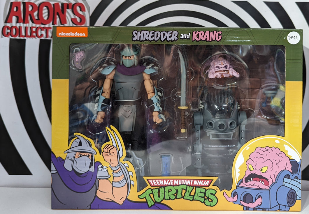 Teenage Mutant Ninja Turtles Shredder and Krang Action Figure Pack