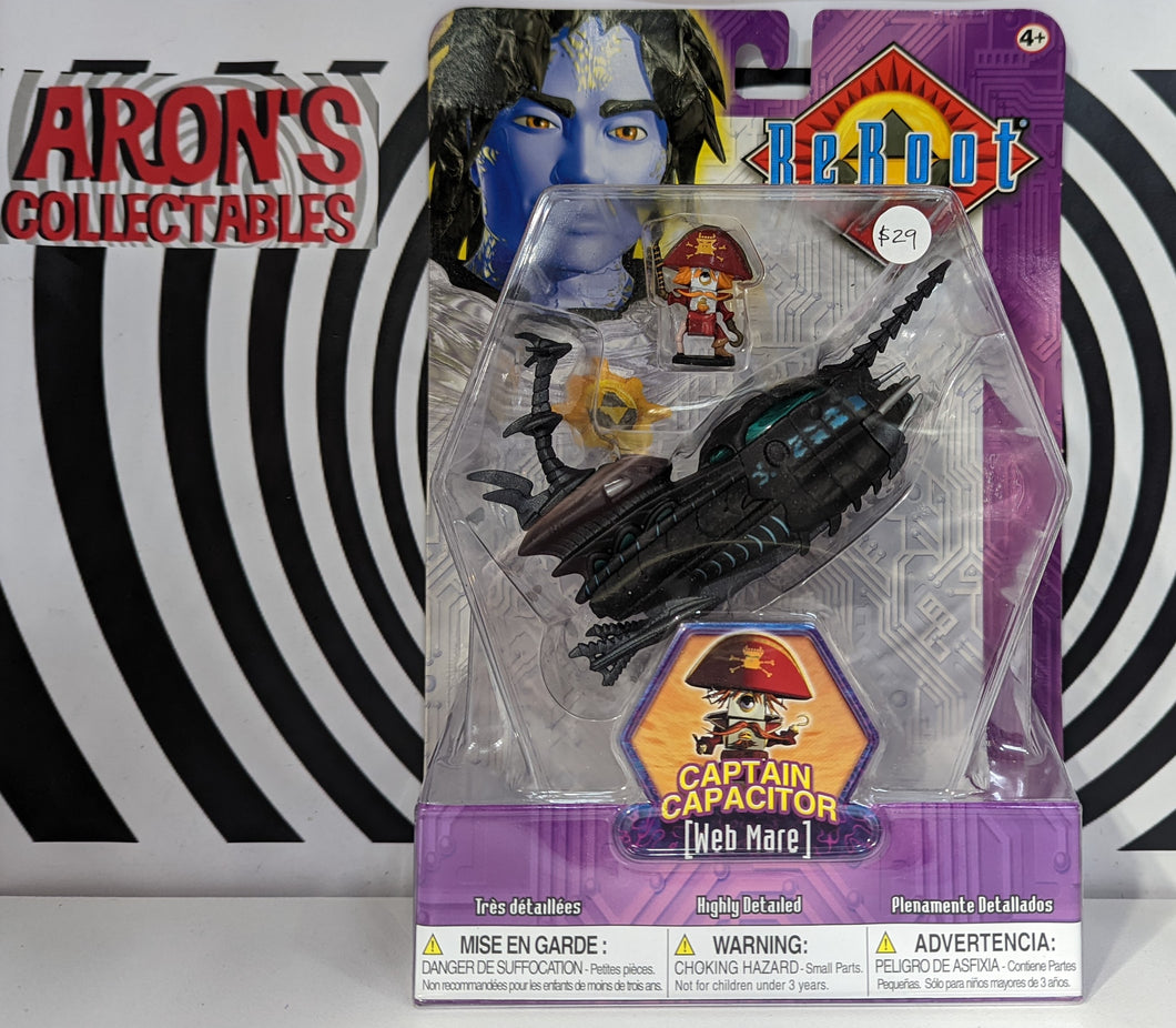 Reboot Web Mare and Captain Capacitor Miniature Playset