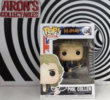 Load image into Gallery viewer, Funko Pop Vinyl Rocks Series Def Leppard Phil Collen #150 Vinyl Figure
