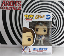 Load image into Gallery viewer, Funko Pop Vinyl Icons Series Evel Evel Knievel #62 Vinyl Figure
