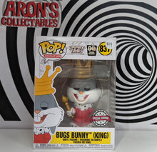 Load image into Gallery viewer, Funko Pop Vinyl Animation Series Looney Tunes Bugs Bunny (King) #837 Special Edition Vinyl Figure
