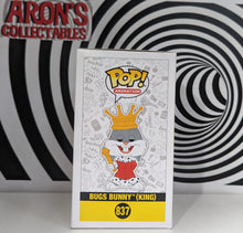 Load image into Gallery viewer, Funko Pop Vinyl Animation Series Looney Tunes Bugs Bunny (King) #837 Special Edition Vinyl Figure
