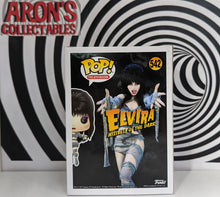 Load image into Gallery viewer, Funko Pop Vinyl Television Series Elvira Mistress of the Dark Elvira #542 Vinyl Figure
