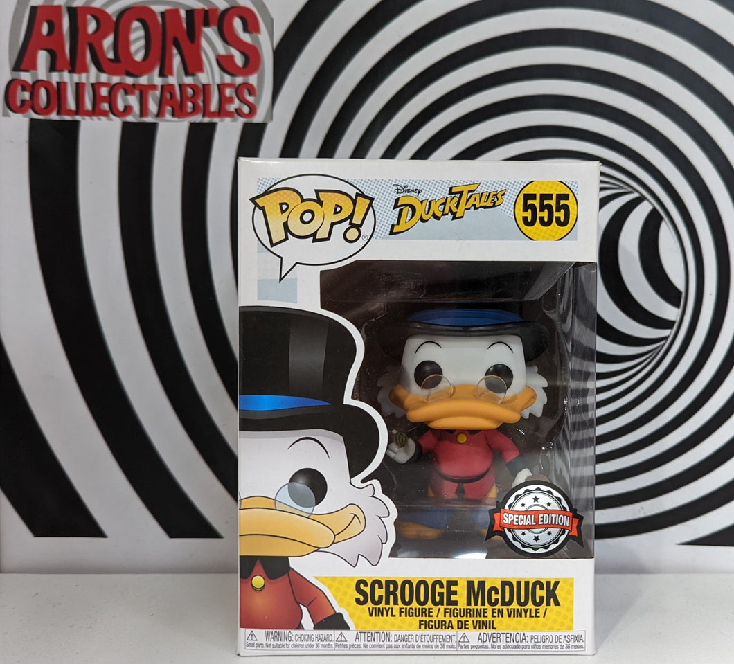 Funko Pop Vinyl Disney Duck Tales Scrooge McDuck #555 Vinyl Figure