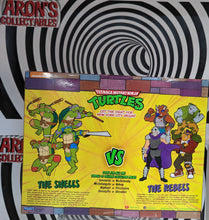 Load image into Gallery viewer, Nickelodeon Classic Collection Teenage Mutant Ninja Turtles Leonardo Vs Rocksteady Action Figure 2 Pack
