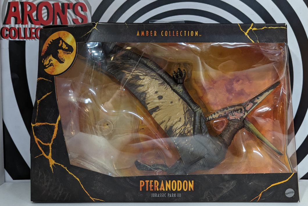 Jurassic Park Amber Collection Jurassic Park III Pteranodon Action Figure