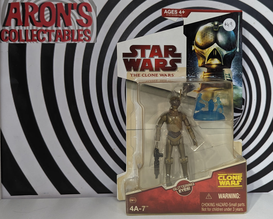 Star Wars The Clone Wars CW13 4A-7 Action Figure