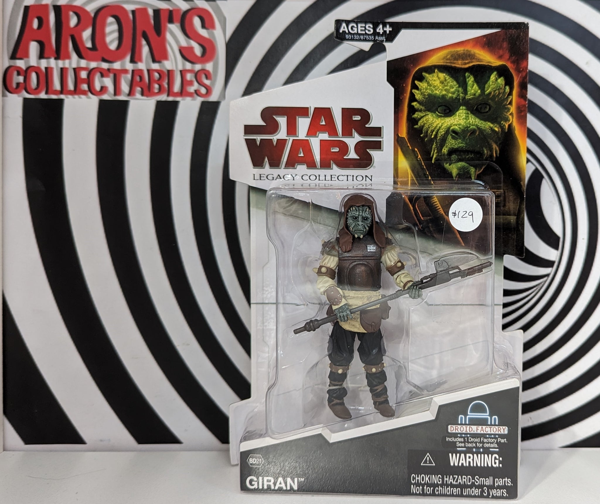 Star Wars The Legacy Collection BD21 Giran Action Figure – Arons 