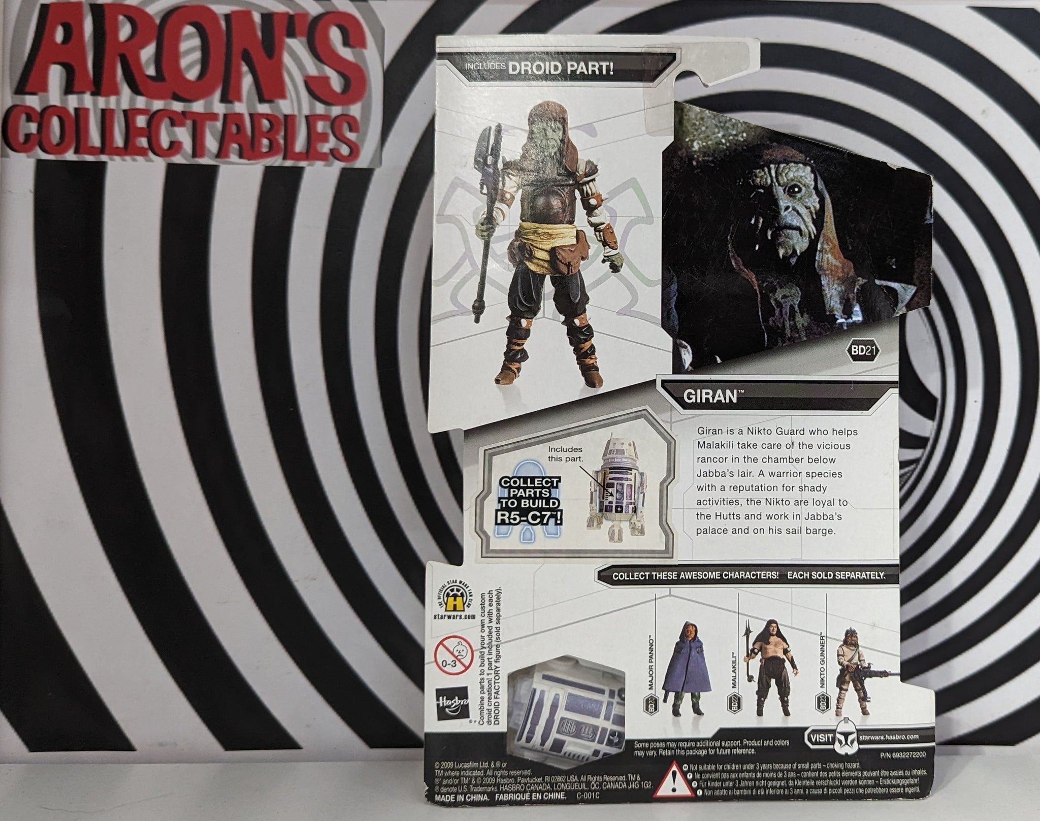 Star Wars The Legacy Collection BD21 Giran Action Figure – Arons 