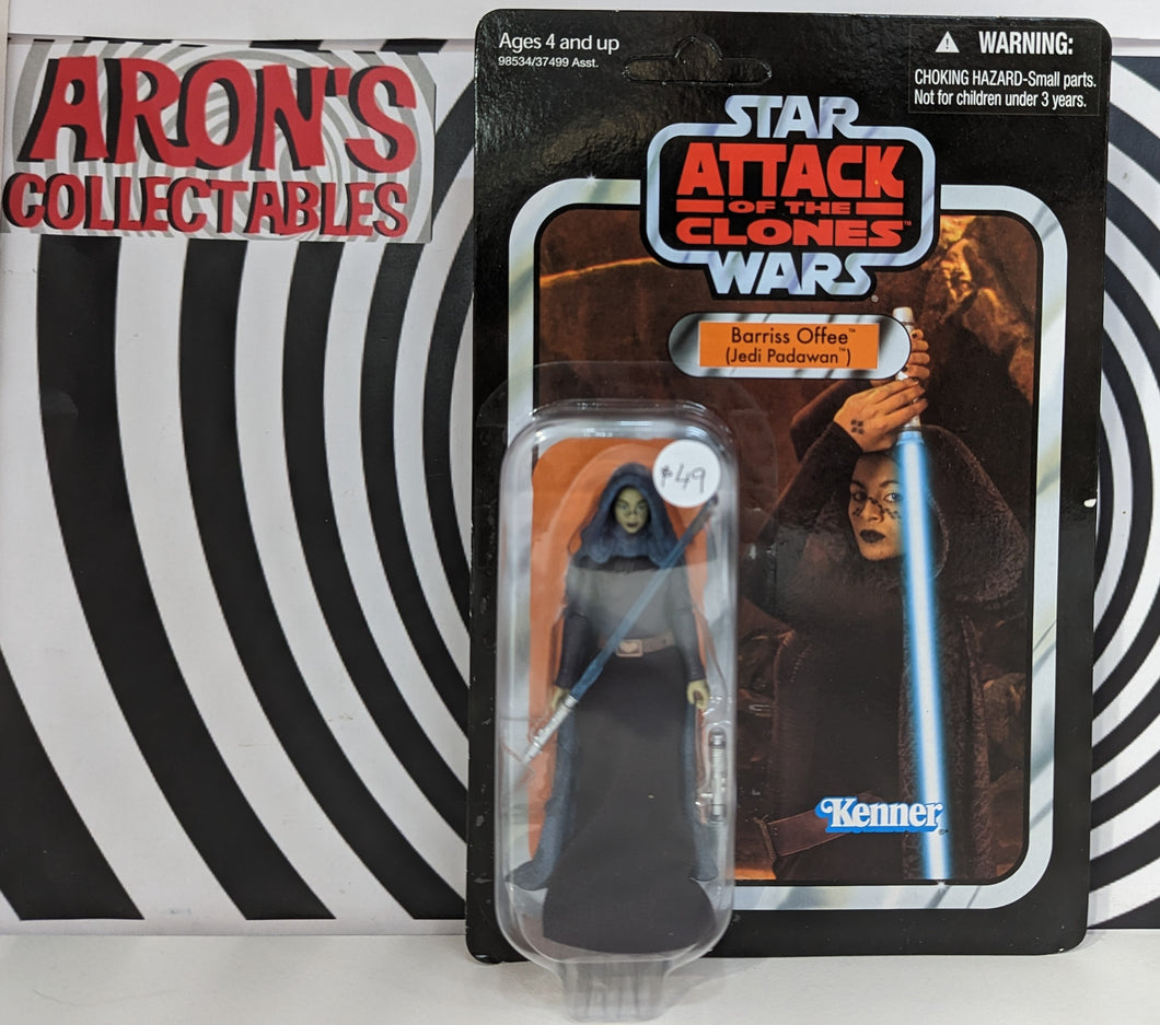 Star Wars Vintage Collection Attack of the Clones VC51 Barriss Offee Action Figure