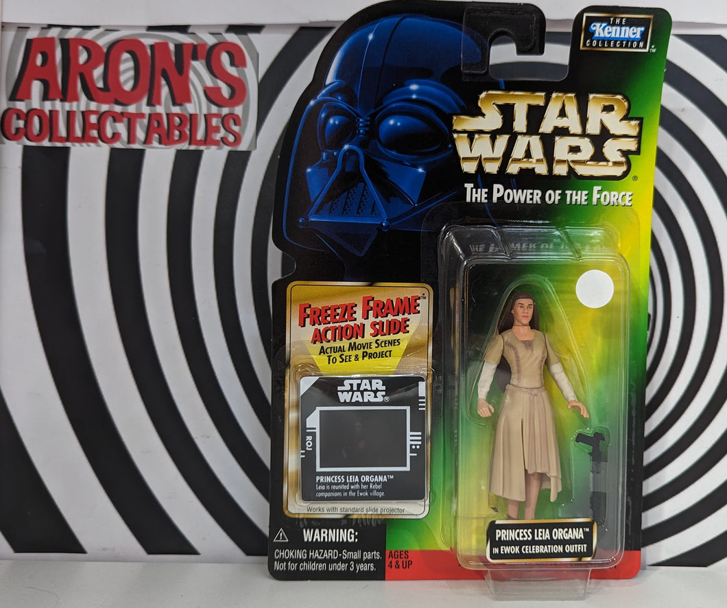 Star Wars The Power of the Force Princess Leia Organa Freeze Frame Action Figure