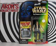 Load image into Gallery viewer, Star Wars The Power of the Force Han Solo Freeze Frame Action Figure
