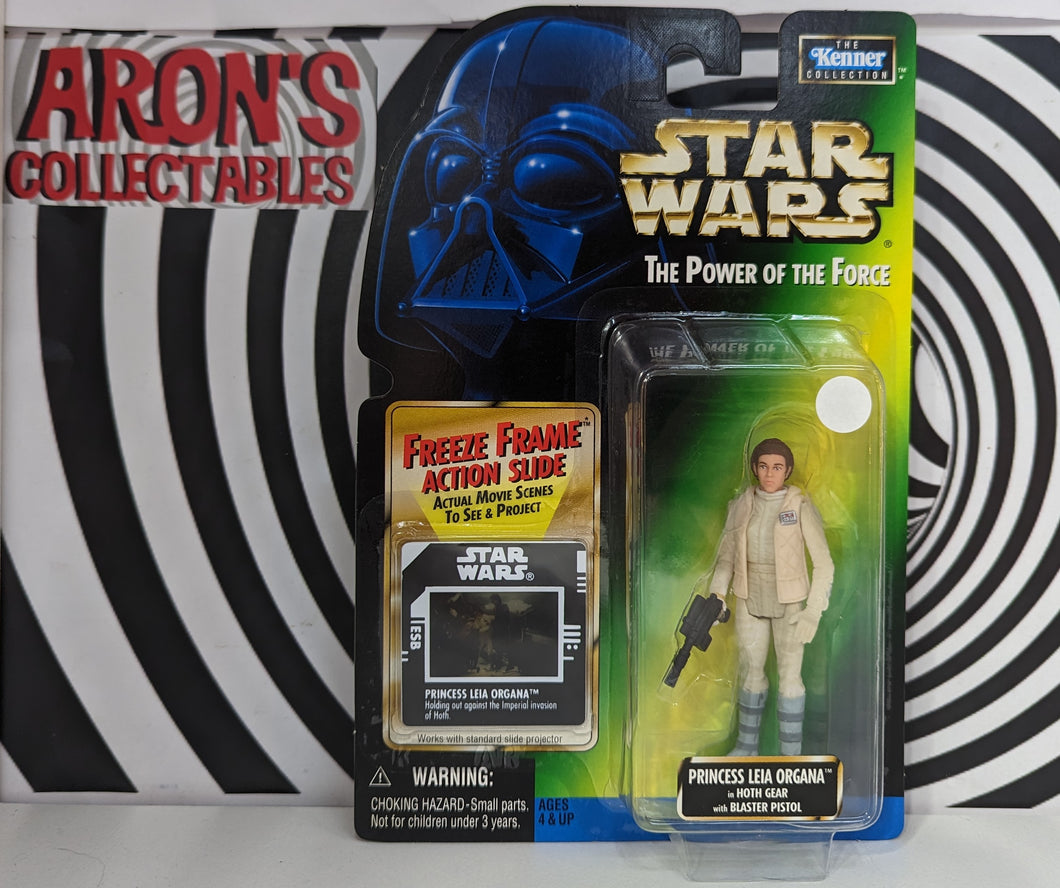 Star Wars The Power of the Force Hoth Princess Leia Organa Freeze Frame Action Figure