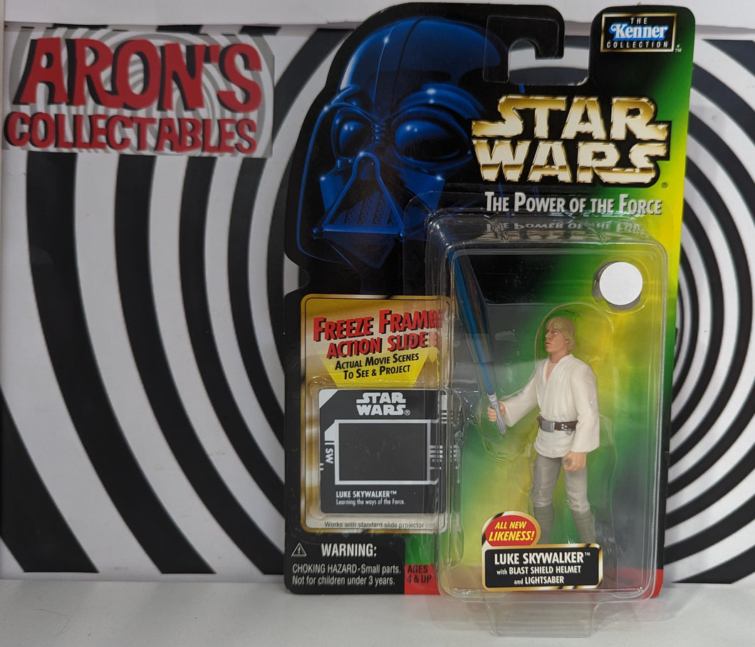Star Wars The Power of the Force Luke Skywalker Freeze Frame Action Figure